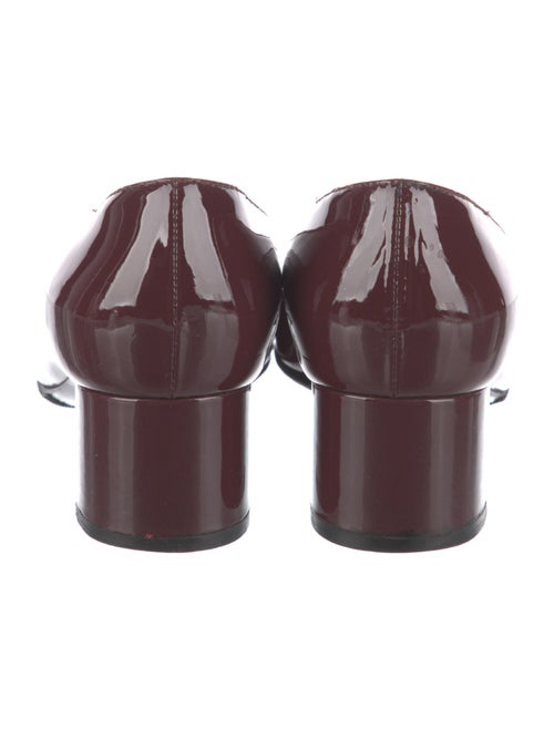 Bottega Veneta Intrecciato Weave Patent Leather Pumps