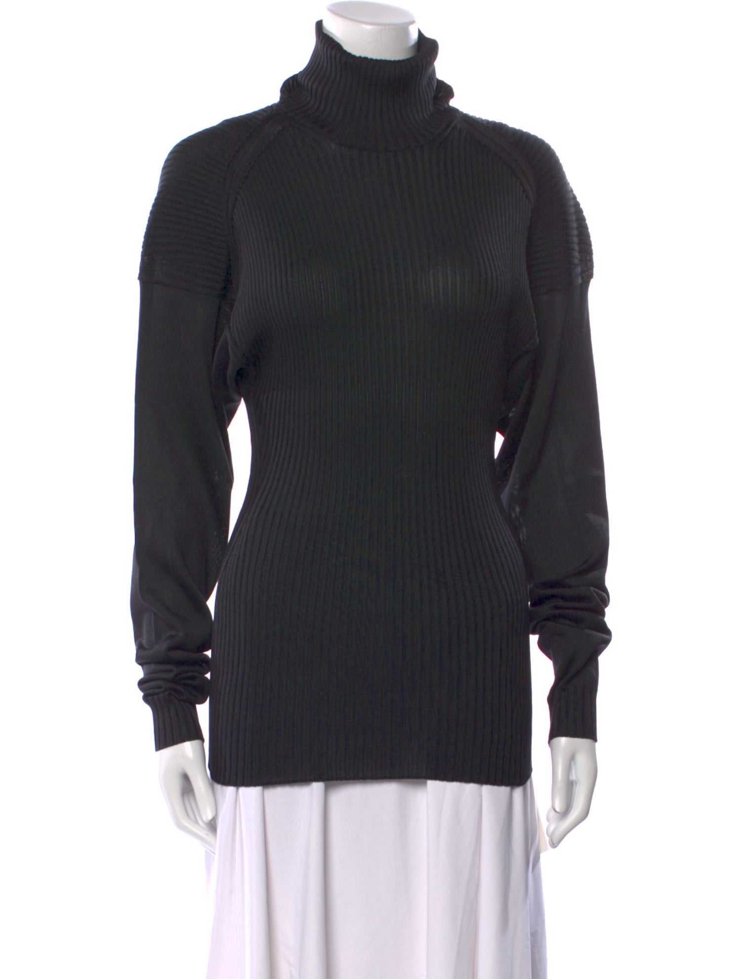 Bottega Veneta Silk Turtleneck Sweatshirt