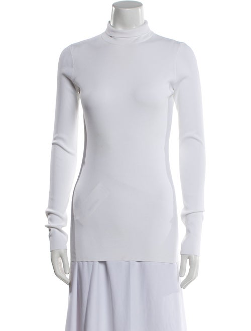 Bottega Veneta Mock Neck Long Sleeve Sweatshirt