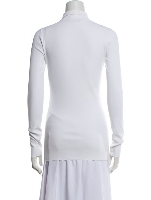 Bottega Veneta Mock Neck Long Sleeve Sweatshirt