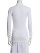 Bottega Veneta Mock Neck Long Sleeve Sweatshirt