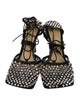 Bottega Veneta Leather Crystal Embellishments Pumps