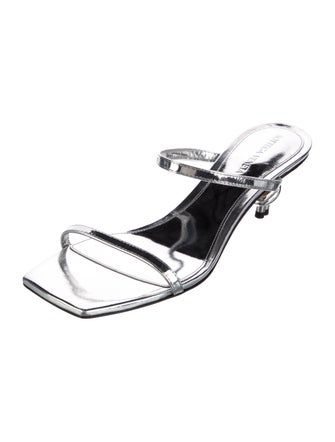 Bottega Veneta Patent Leather Slides