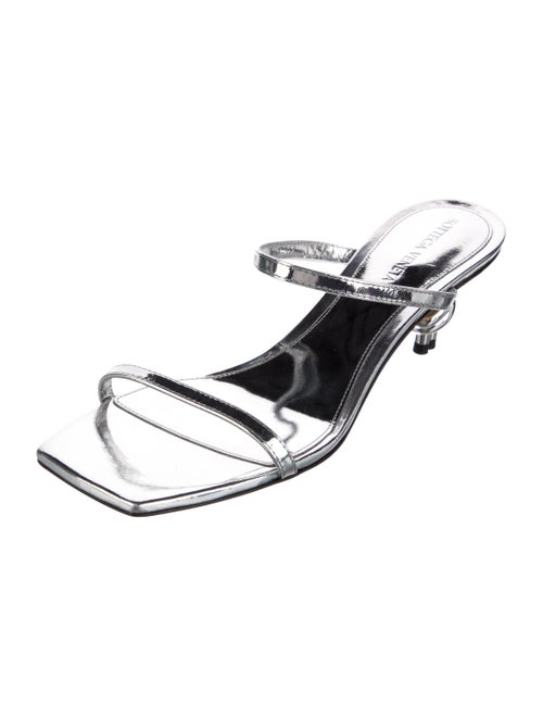 Bottega Veneta Patent Leather Slides
