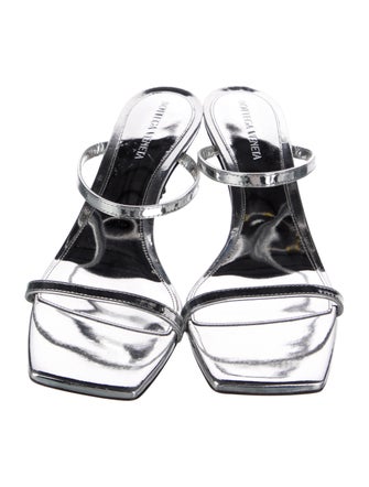 Bottega Veneta Patent Leather Slides