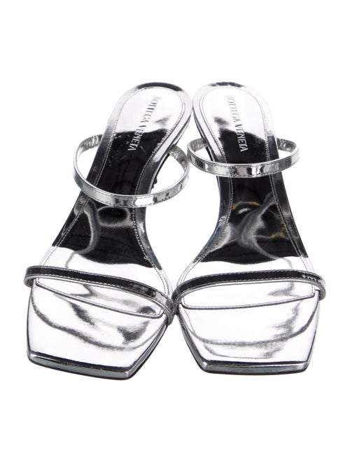 Bottega Veneta Patent Leather Slides