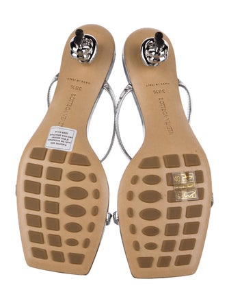 Bottega Veneta Patent Leather Slides