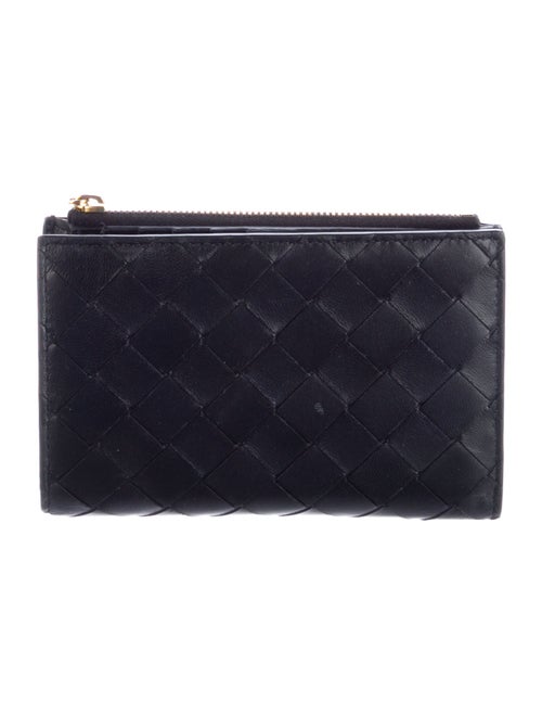 Bottega Veneta Intrecciato Weave Leather Wallet