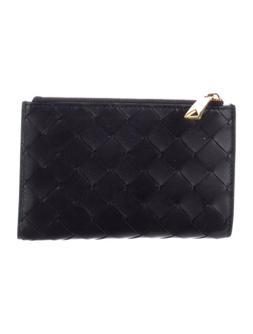 Bottega Veneta Intrecciato Weave Leather Wallet