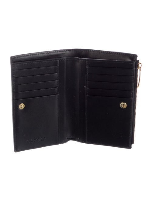 Bottega Veneta Intrecciato Weave Leather Wallet