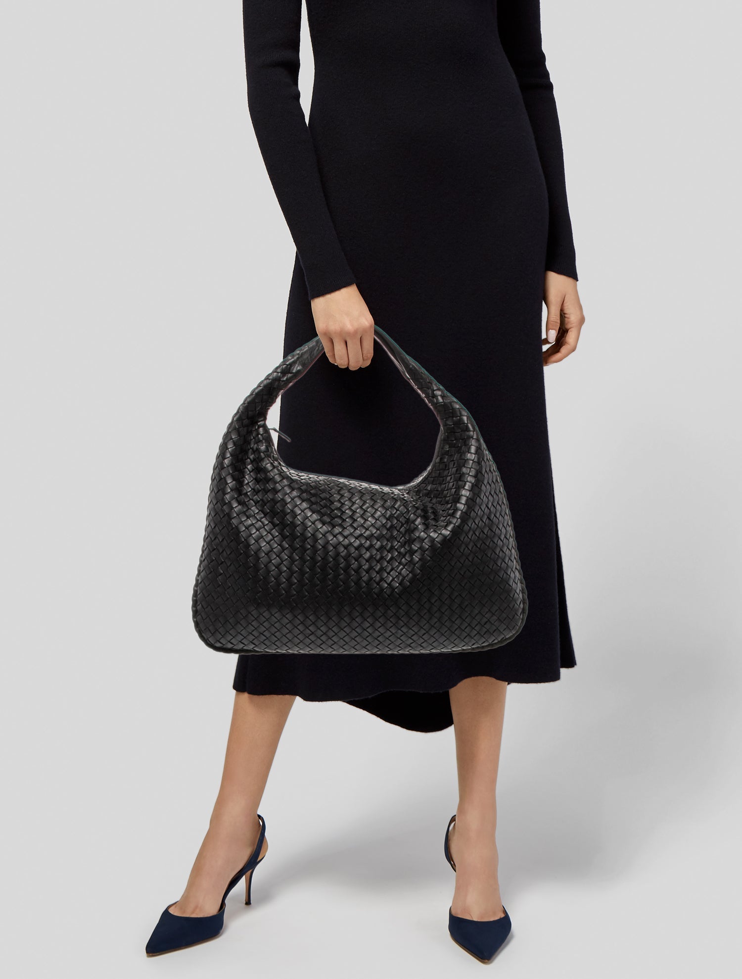 Bottega Veneta Intrecciato Veneta Hobo Vintage