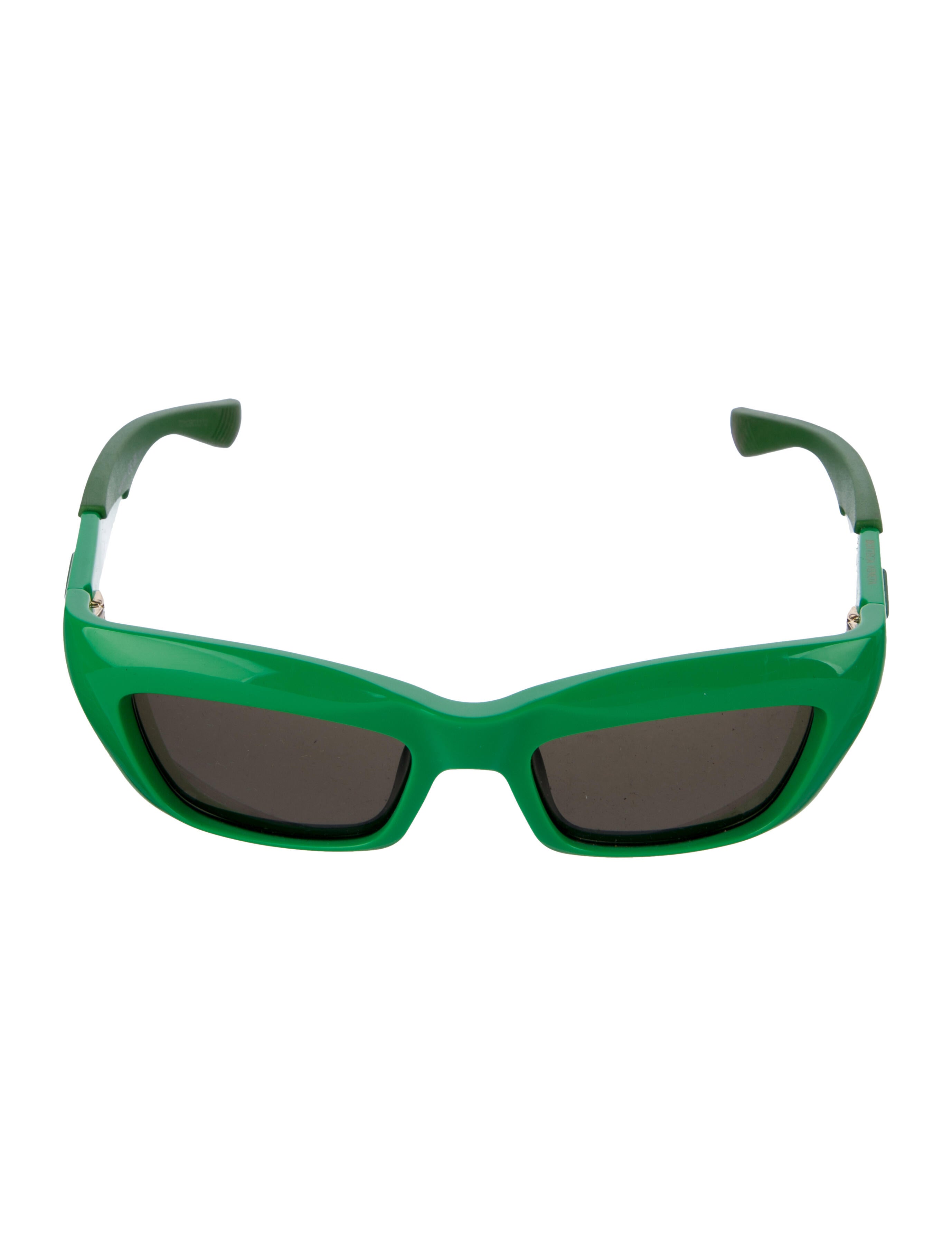 Bottega Veneta Shield Mirrored Sunglasses