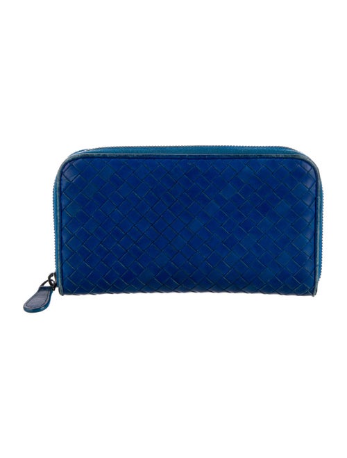 Bottega Veneta Intrecciato Weave Leather Continental Wallet