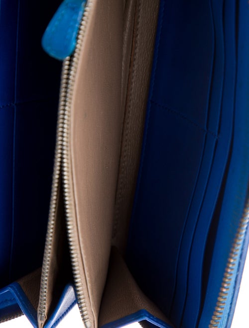 Bottega Veneta Intrecciato Weave Leather Continental Wallet