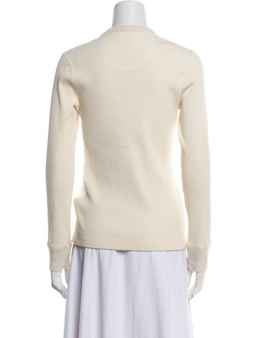 Bottega Veneta Mock Neck Long Sleeve Top
