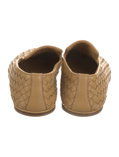 Bottega Veneta Intrecciato Weave Leather Loafers