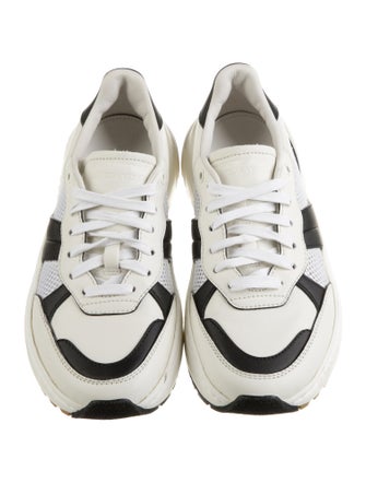 Bottega Veneta Leather Printed Sneakers