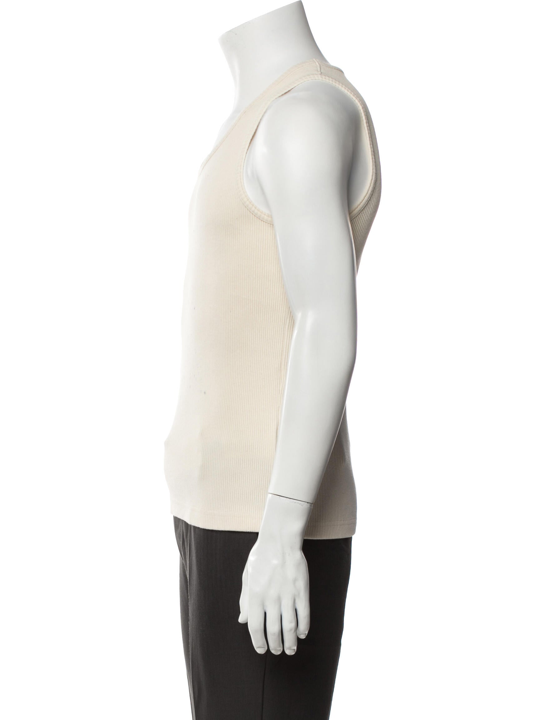 Bottega Veneta Scoop Neck Sleeveless T-Shirt