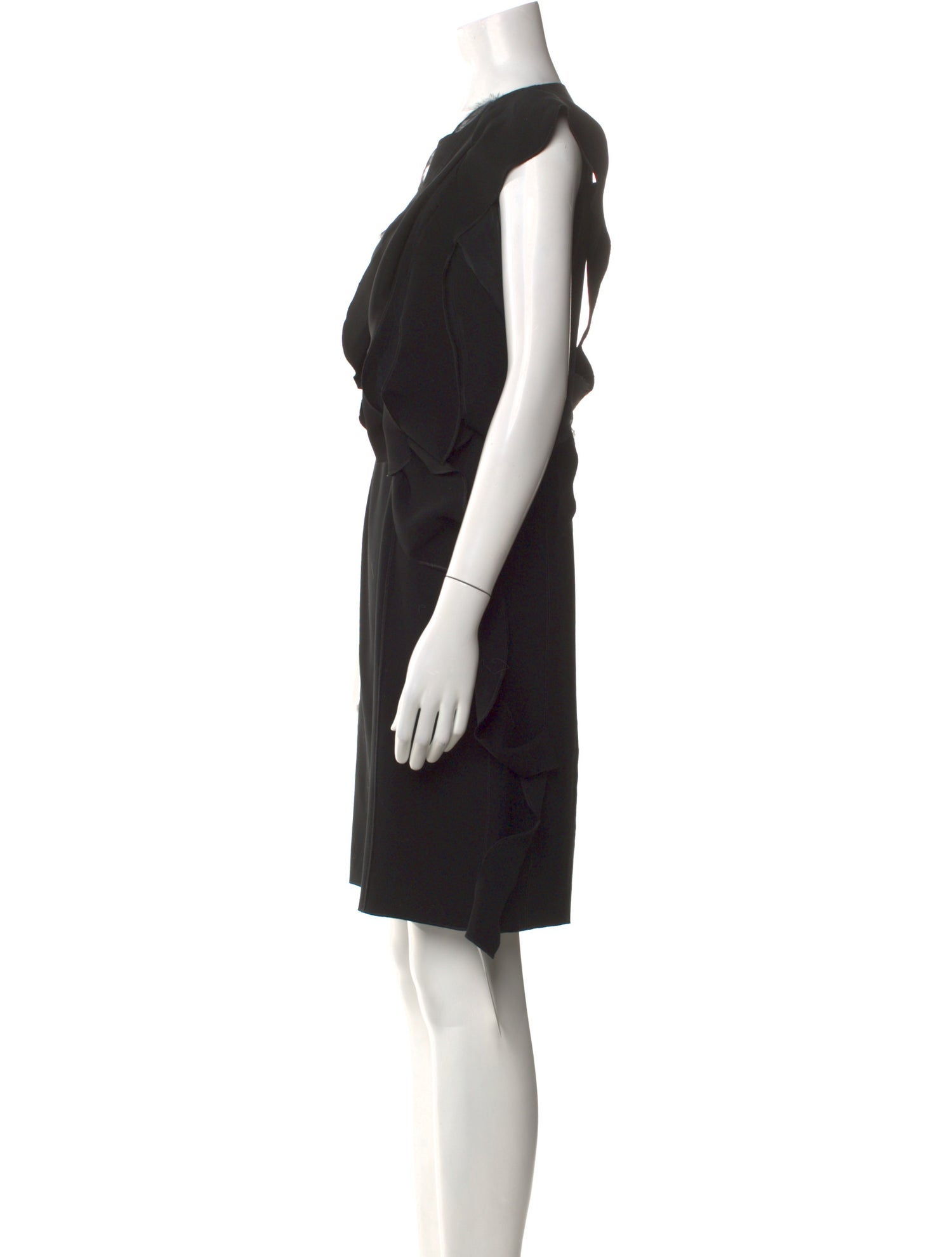 Bottega Veneta Scoop Neck Knee-Length Dress