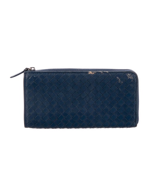 Bottega Veneta Intrecciato Weave Leather Wallet