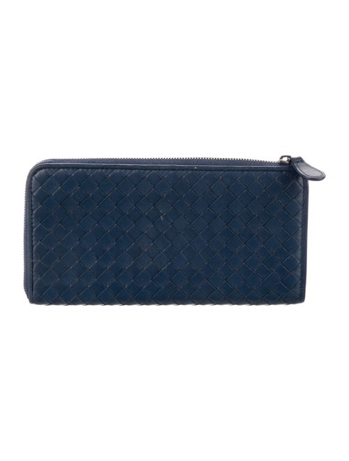 Bottega Veneta Intrecciato Weave Leather Wallet