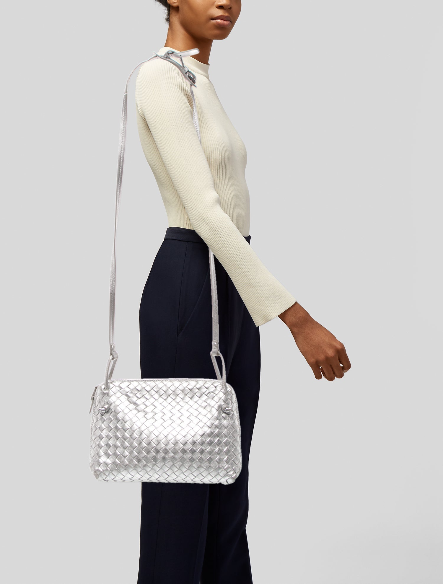 Bottega Veneta Intrecciato Crossbody Bag