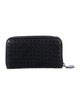 Bottega Veneta Intrecciato Weave Leather Continental Wallet