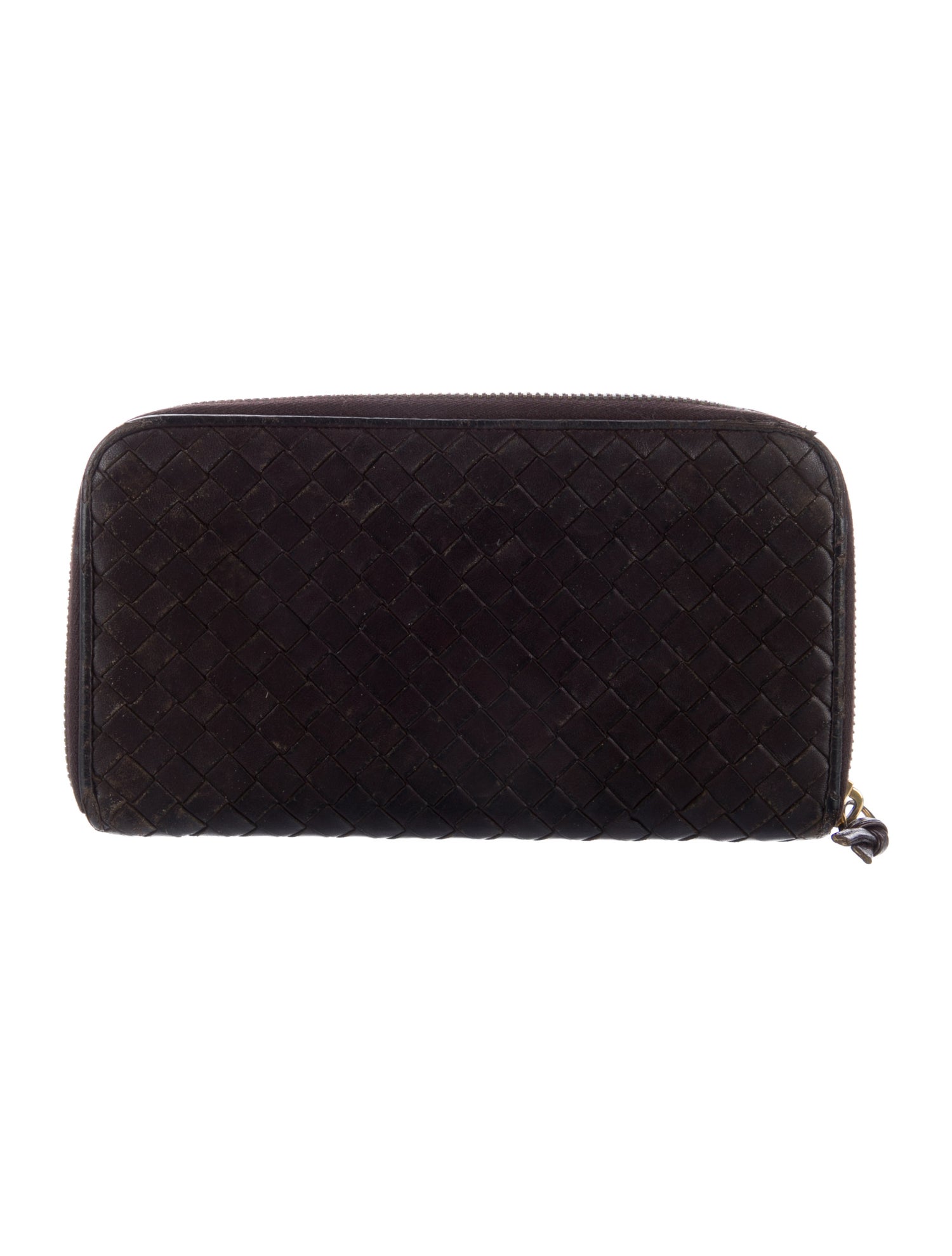 Bottega Veneta Intrecciato Weave Leather Wallet