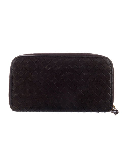 Bottega Veneta Intrecciato Weave Leather Wallet