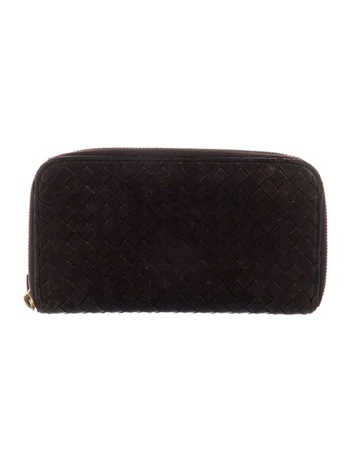 Bottega Veneta Intrecciato Weave Leather Wallet