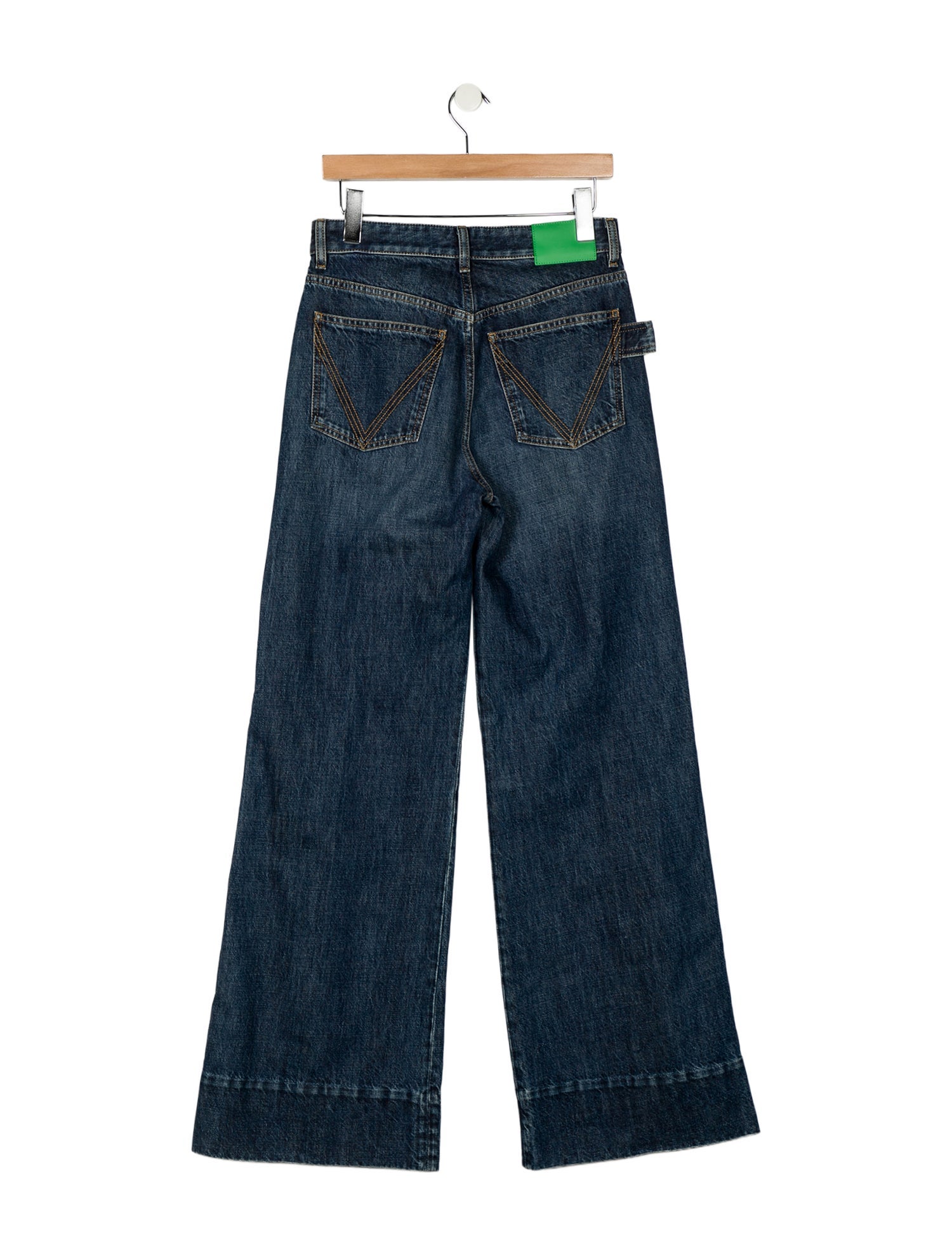 Bottega Veneta High-Rise Wide Leg Jeans