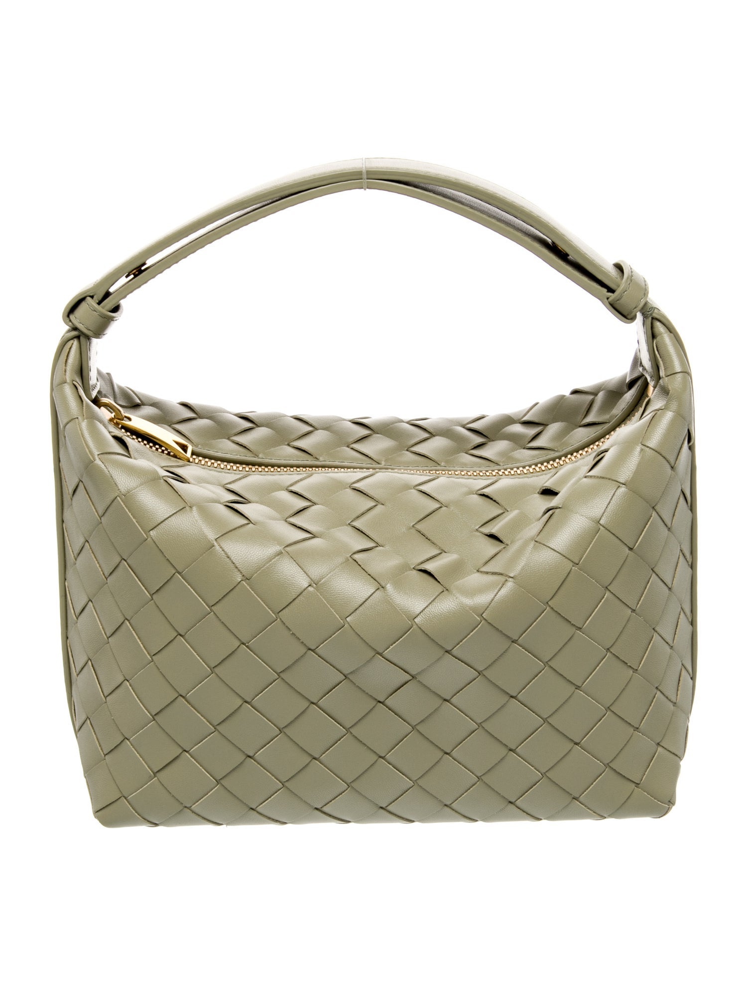 Bottega Veneta Leather Wallace Mini