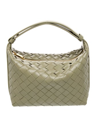 Bottega Veneta Leather Wallace Mini