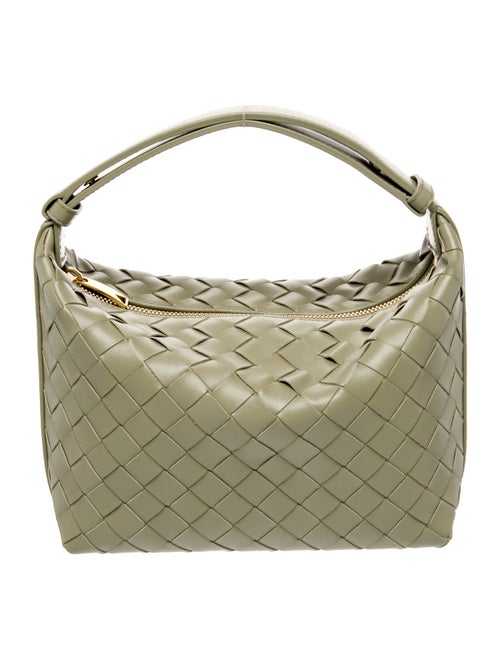 Bottega Veneta Leather Wallace Mini