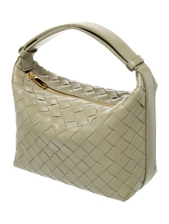 Bottega Veneta Leather Wallace Mini