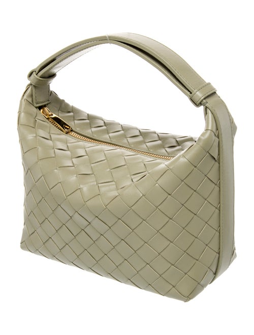 Bottega Veneta Leather Wallace Mini