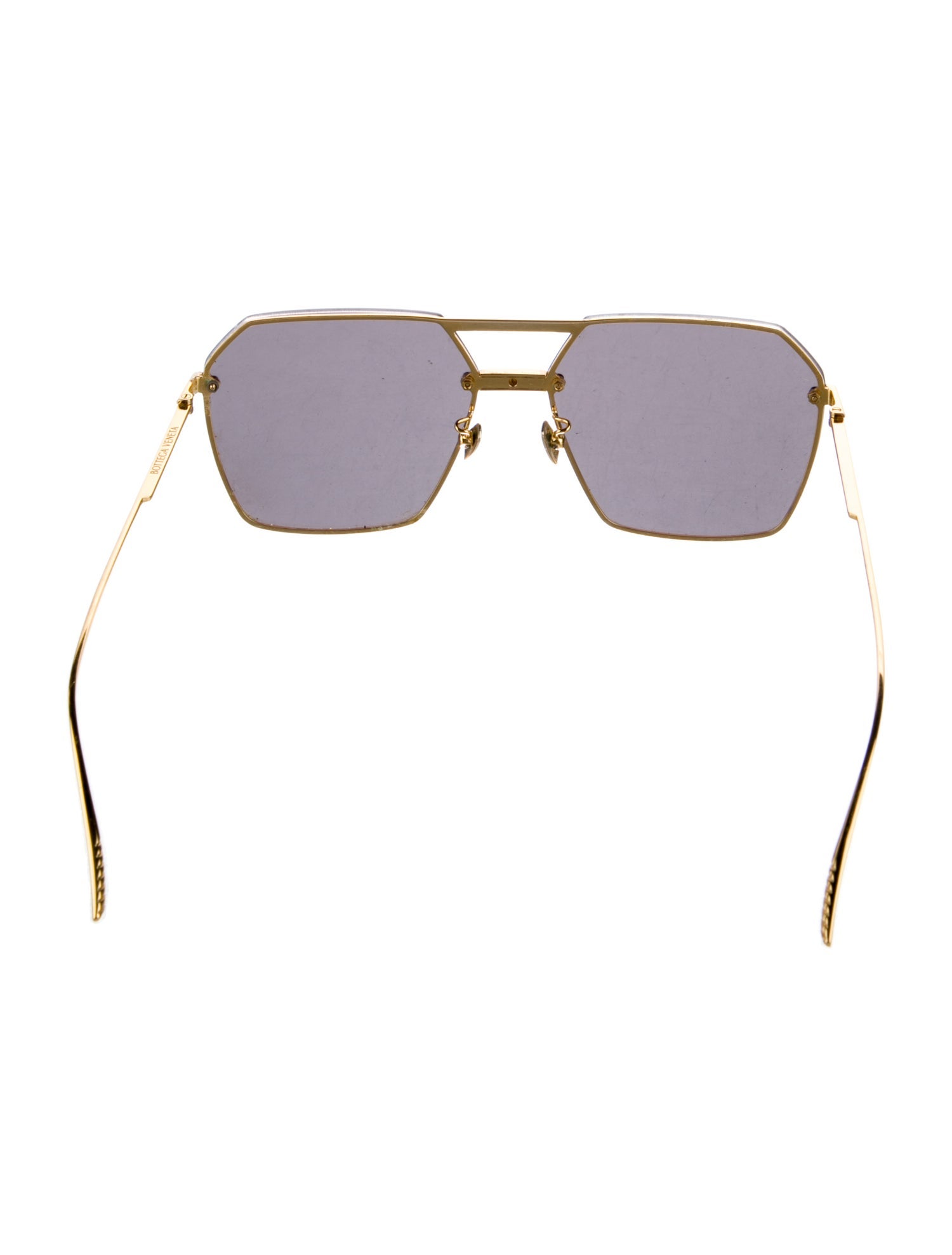 Bottega Veneta Aviator Tinted Sunglasses