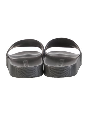 Bottega Veneta Intrecciato Weave Rubber Slides