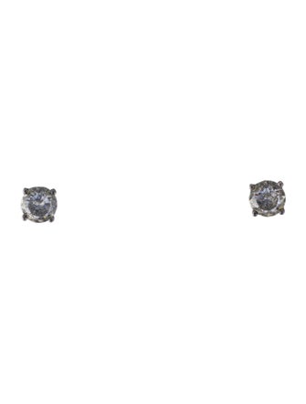 Bottega Veneta Cubic Zirconia Stud Earrings