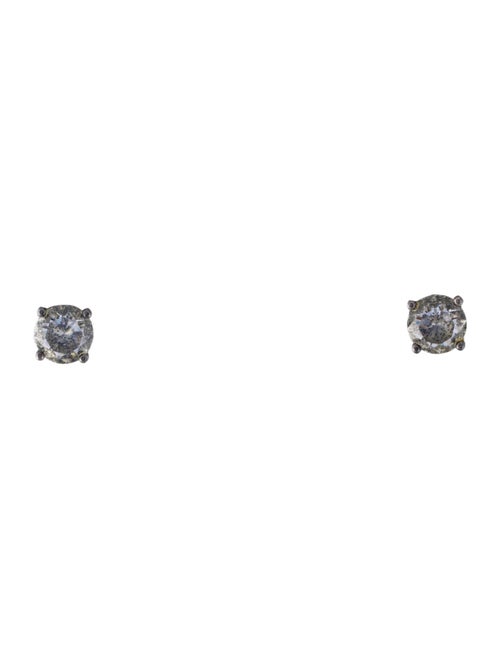 Bottega Veneta Cubic Zirconia Stud Earrings