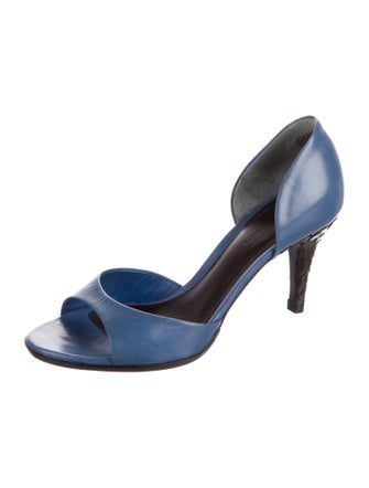 Bottega Veneta Leather D'Orsay Pumps