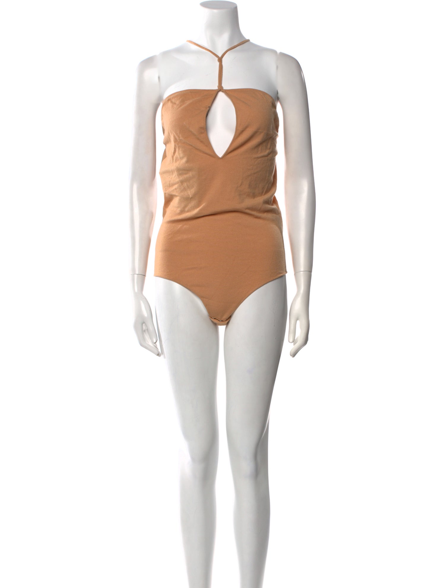 Bottega Veneta Cashmere V-Neck Bodysuit