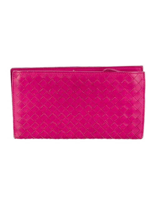 Bottega Veneta Intrecciato Weave Leather Wallet