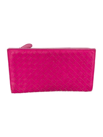 Bottega Veneta Intrecciato Weave Leather Wallet