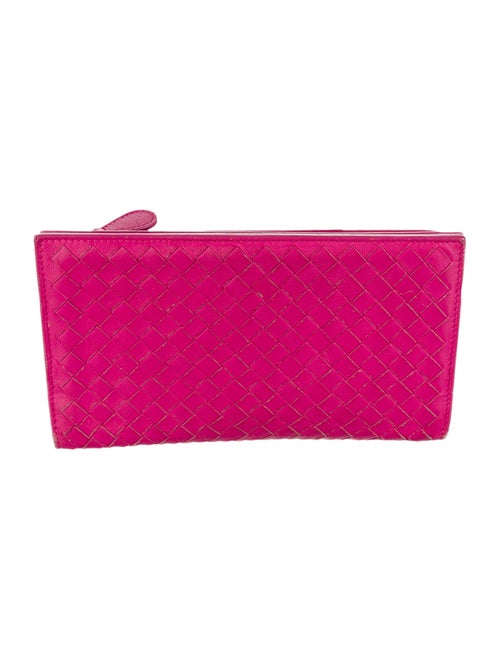 Bottega Veneta Intrecciato Weave Leather Wallet