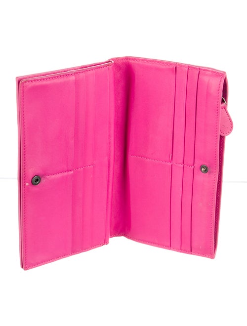 Bottega Veneta Intrecciato Weave Leather Wallet