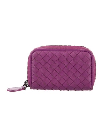 Bottega Veneta Intrecciato Weave Leather Wallet
