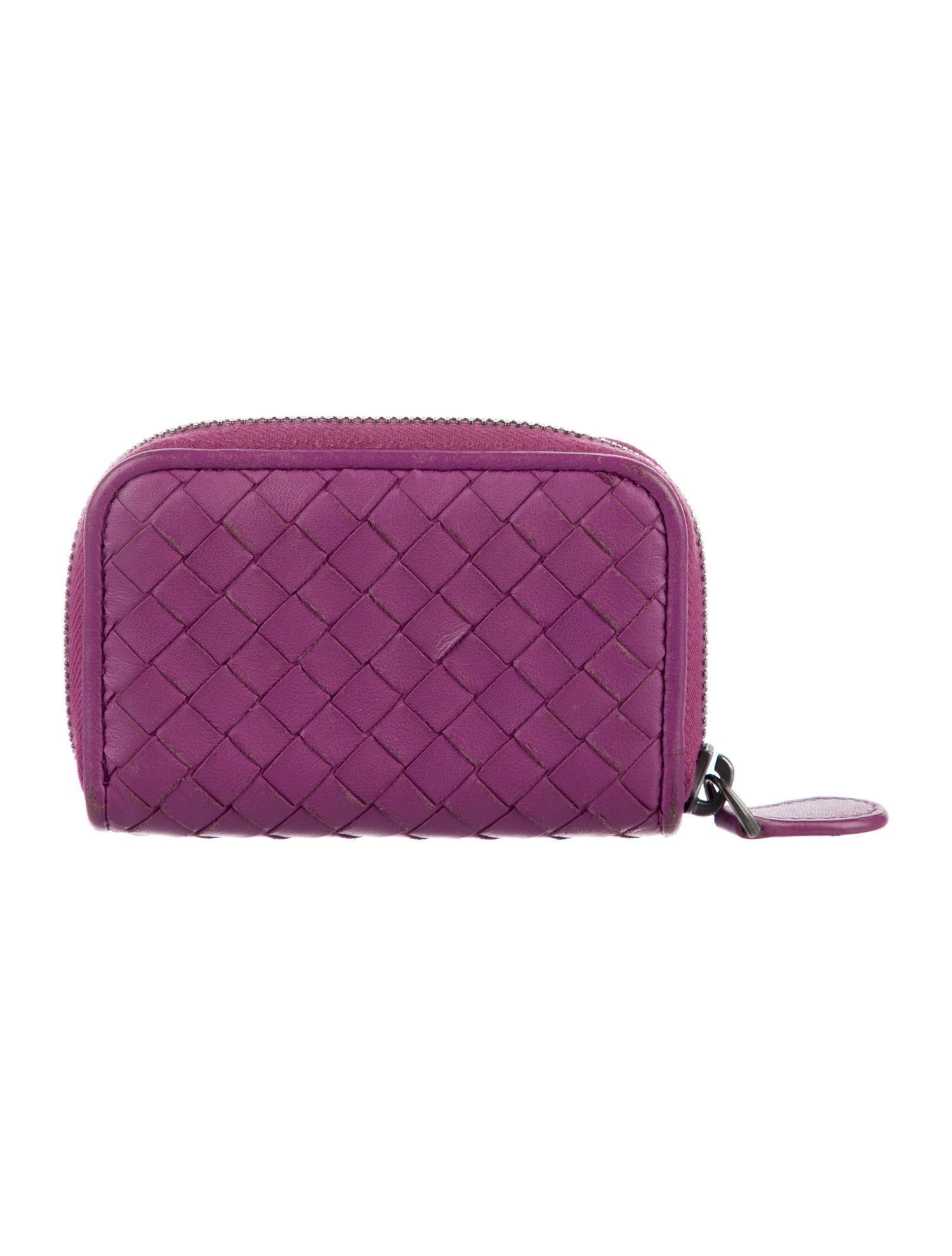 Bottega Veneta Intrecciato Weave Leather Wallet