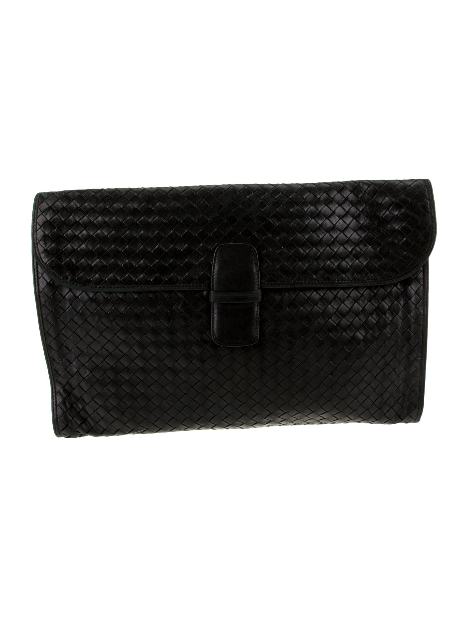 Bottega Veneta leather laptop case