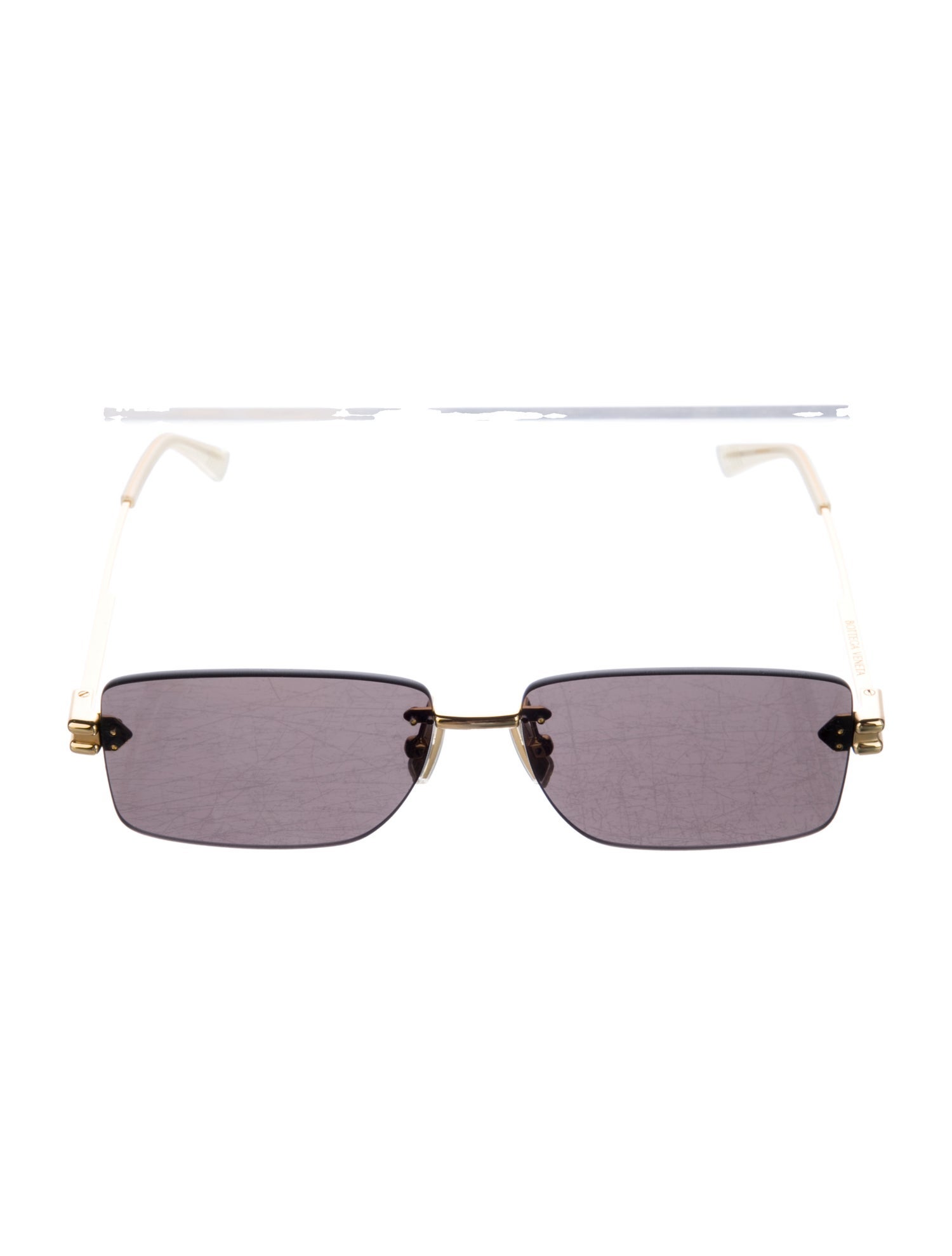 Bottega Veneta Square Tinted Sunglasses